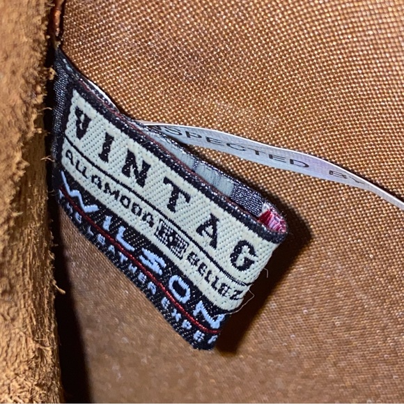 Wilsons Leather Tan Crossbody Bag (briefcase) - Picture 15 of 16